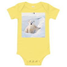 Load image into Gallery viewer, Light Soft Baby Bodysuit - Hi There!
