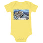 Light Soft Baby Bodysuit - Wolves Chill'n