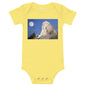 Light Soft Baby Bodysuit - Lion in Moonlight