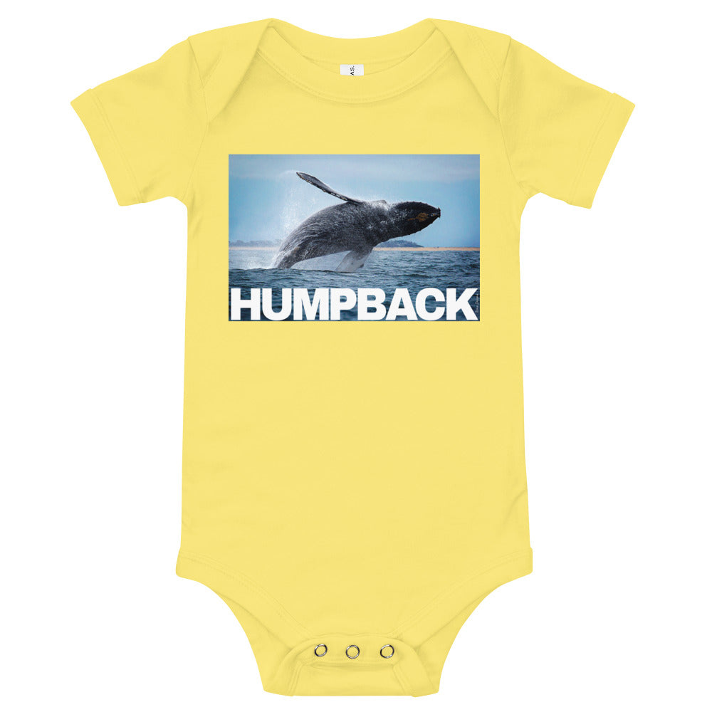 Light Soft Baby Bodysuit - Humpback Breaching
