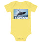Light Soft Baby Bodysuit - Humpback Breaching