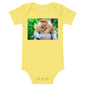 Light Soft Baby Bodysuit - Nosey Monkey