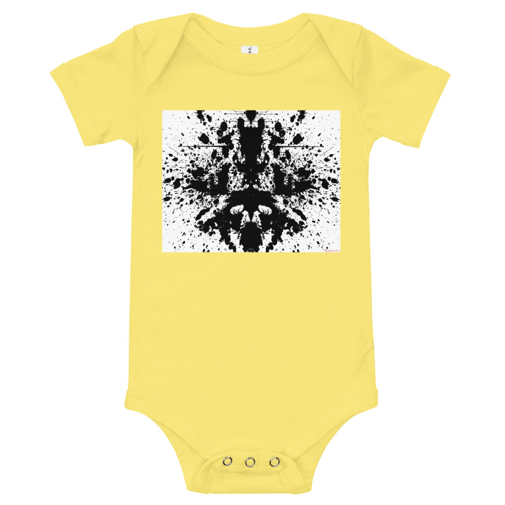 Light Soft Baby Bodysuit - Splat... or My Brain Thinking about Space-Time