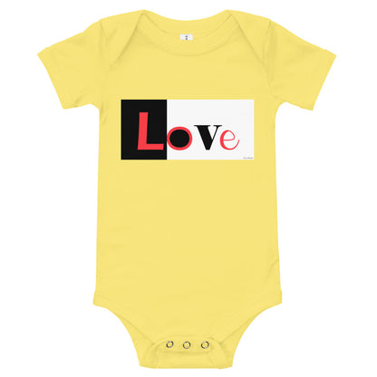 Light Soft Baby Bodysuit - LoVe