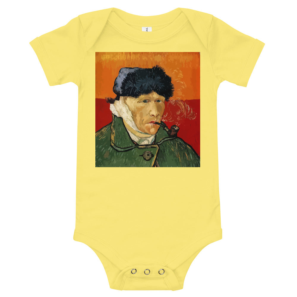 Light Soft Baby Bodysuit - van Gogh: Self Portrait