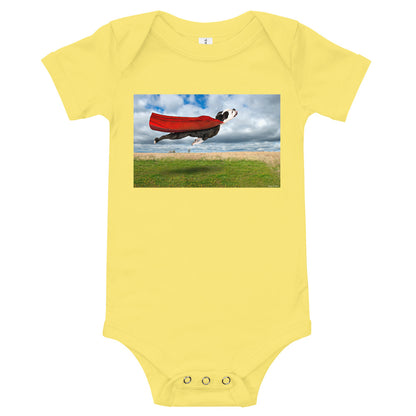 Light Soft Baby Bodysuit - Super Dog