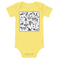 Light Soft Baby Bodysuit - Petroglyphs