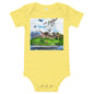 Light Soft Baby Bodysuit - Animal Friends!