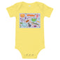 Light Soft Baby Bodysuit - Very Very Funny Monsters