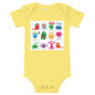 Light Soft Baby Bodysuit - Very Funny Monsters