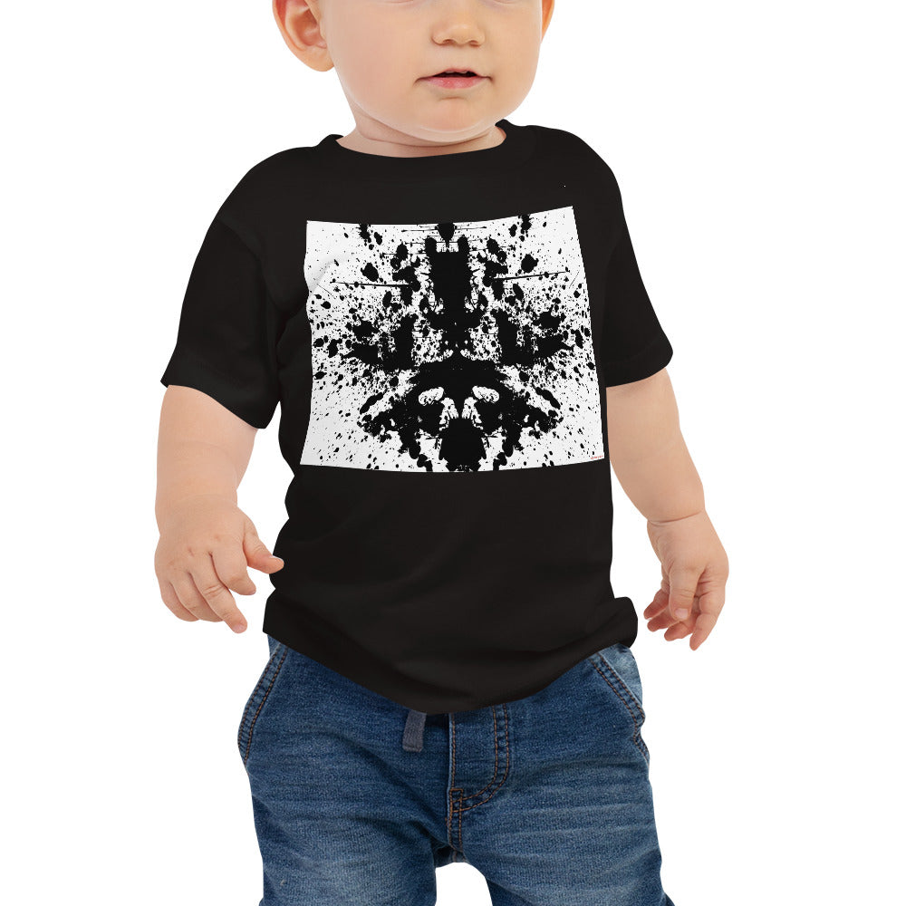 Baby Jersey Tee - Splat...or My Brain Thinking about Space - Time