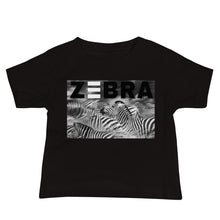 Load image into Gallery viewer, Baby Jersey Tee - Zebra Blur
