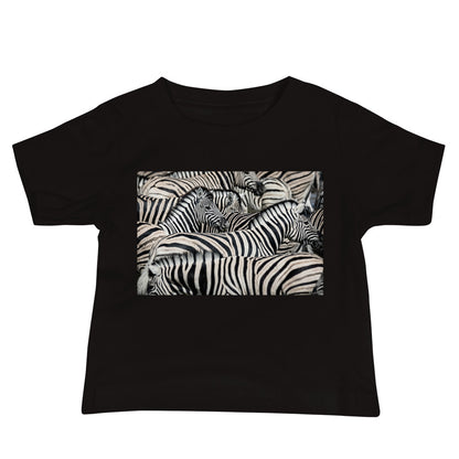 Baby Jersey Tee - Sharp Dressed Zebra