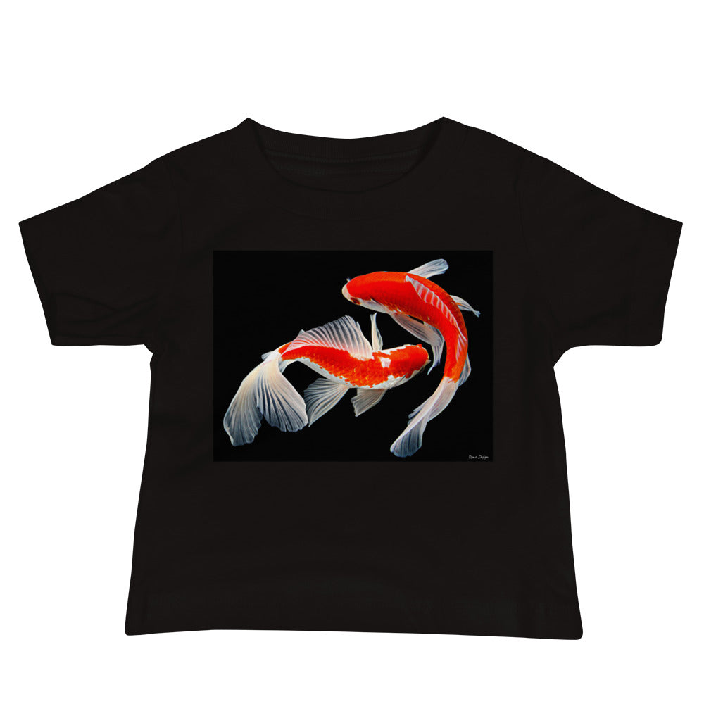 Baby Jersey Tee - Two Koi
