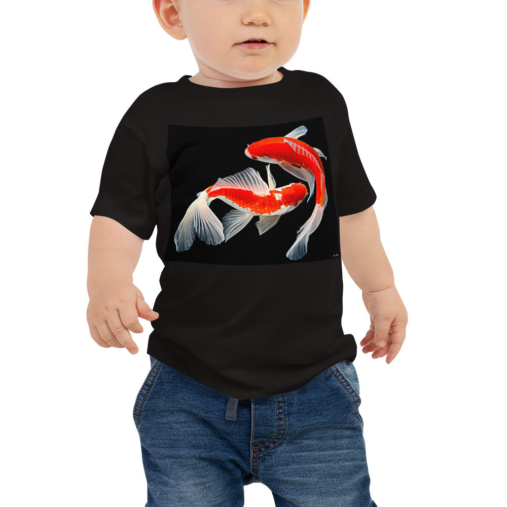 Baby Jersey Tee - Two Koi