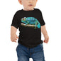 Baby Jersey Tee - Turquoise Panther Chameleon