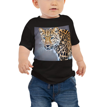 Baby Jersey Tee - Blue Eyed Leopard