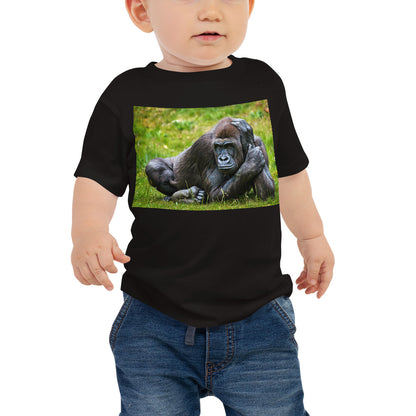 Baby Jersey Tee - Gorilla in the Grass