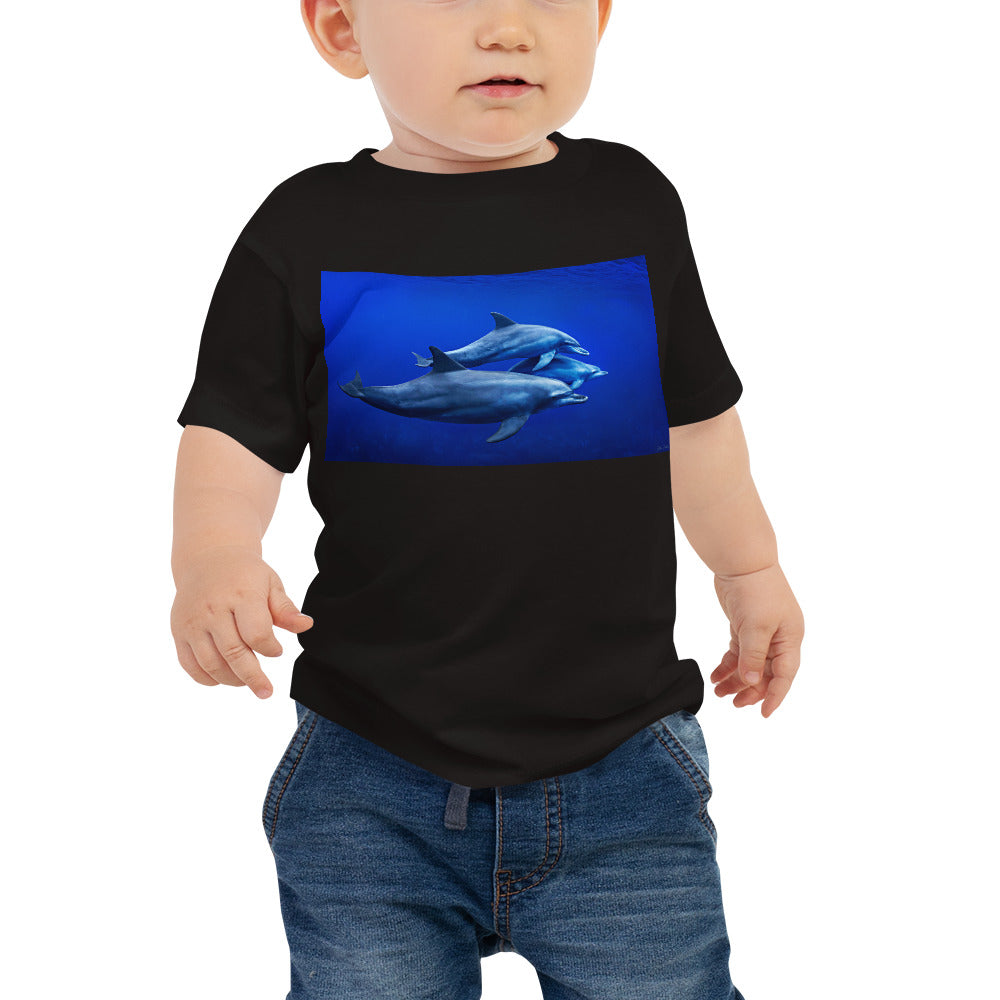 Baby Jersey Tee - Dolphin Pod