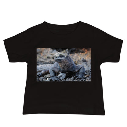 Baby Jersey Tee - Galapagos Blue Marine Iguana