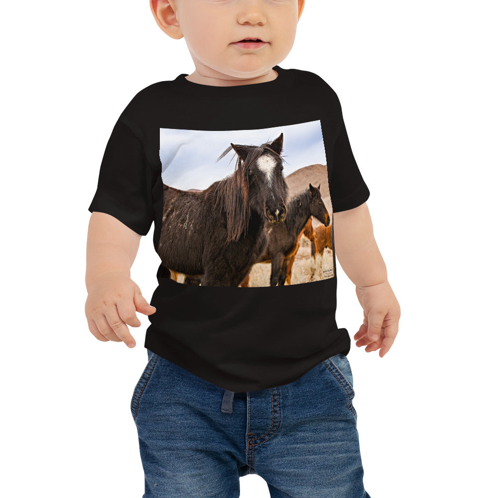 Baby Jersey Tee - Wild Mustangs