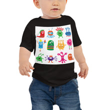 Load image into Gallery viewer, Baby Jersey Tee - Very Funny Monsters
