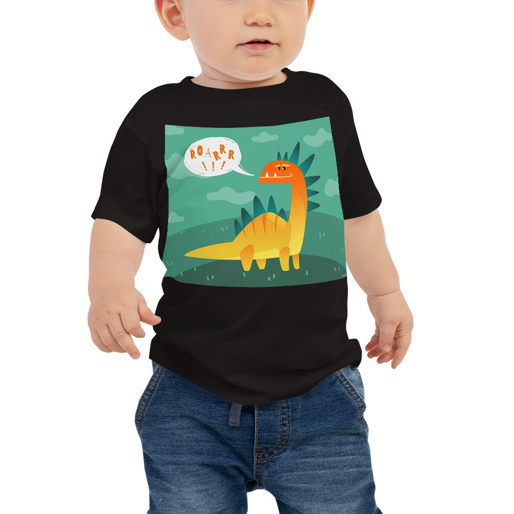 Baby Jersey Tee - Dino Roar!