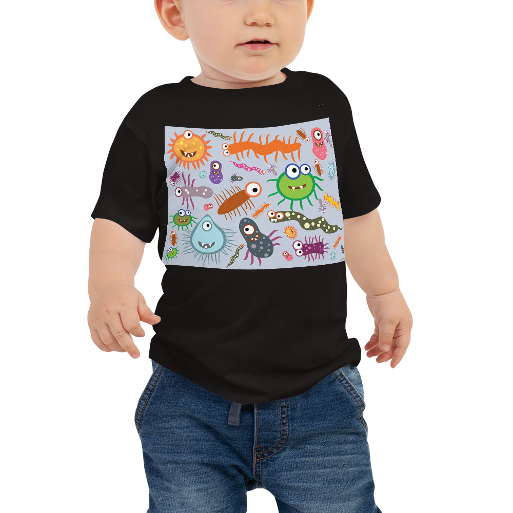 Baby Jersey Tee - Very Very Funny Monsters