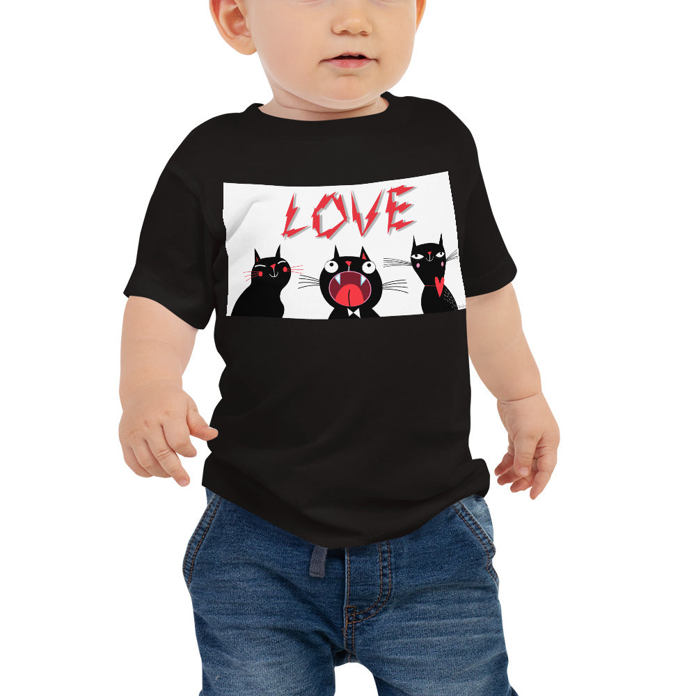 Baby Jersey Tee - Electric Love