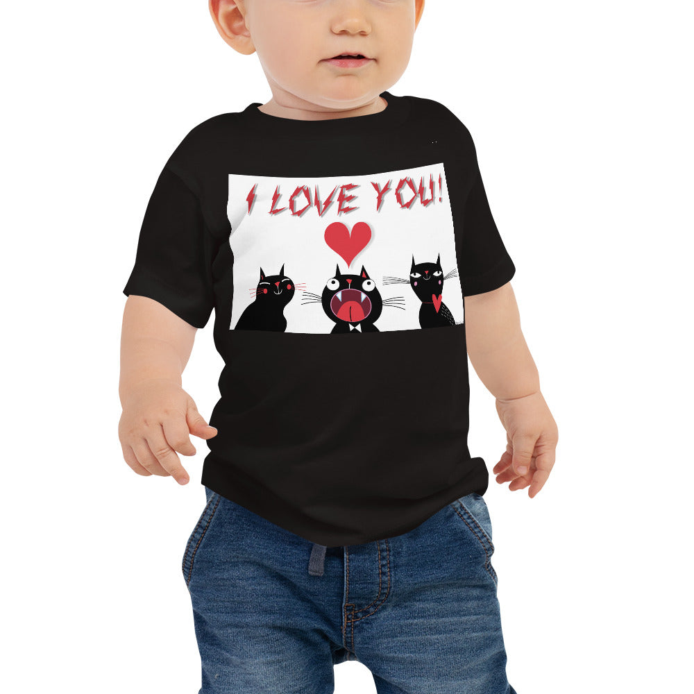 Baby Jersey Tee - I Love you. I Love you. I Love you.