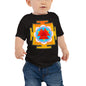 Baby Jersey Tee - Red & Yellow Yantra