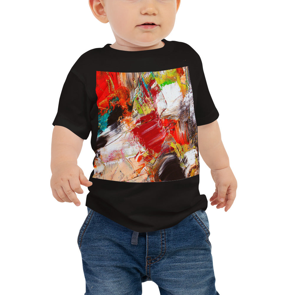 Baby Jersey Tee - Abstract Oil
