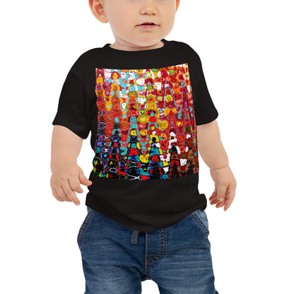 Baby Jersey Tee - Ziggy Abstract