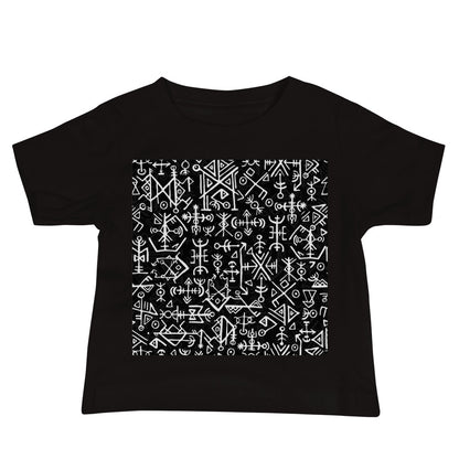Baby Jersey Tee - Runic Magic Hand Symbols