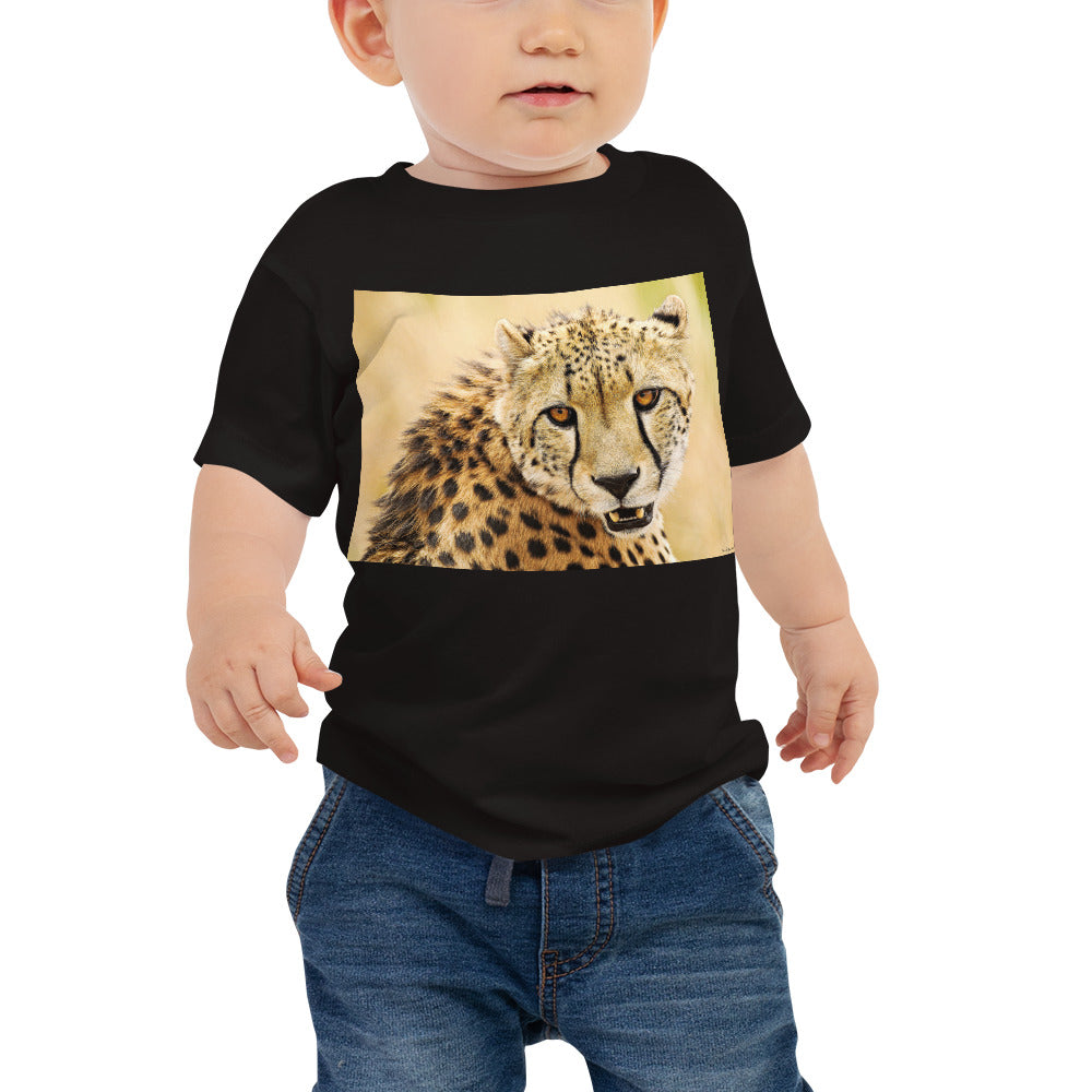 Baby Jersey Tee - Cheetah Fangs