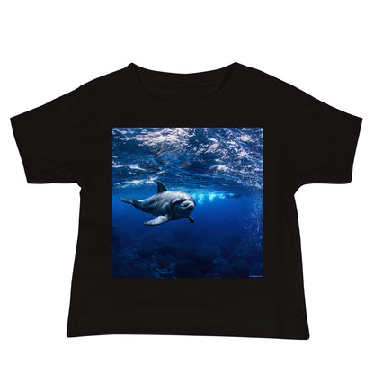 Baby Jersey Tee - Dolphin Diver
