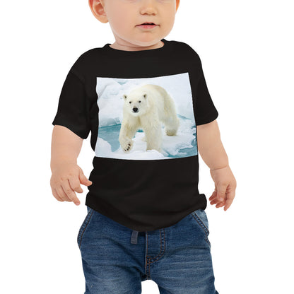 Baby Jersey Tee - Polar Bear On Ice
