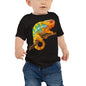 Baby Jersey Tee - Yellow & Green? Chameleon