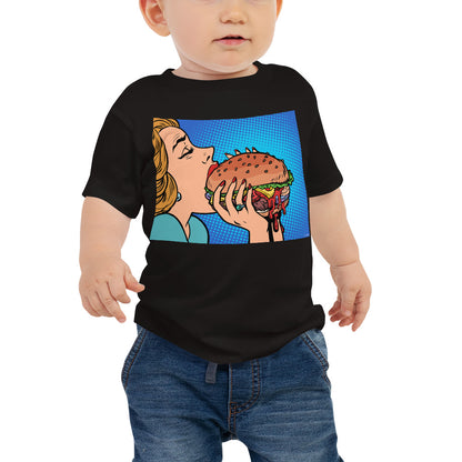 Baby Jersey Tee - Hamburger Feast