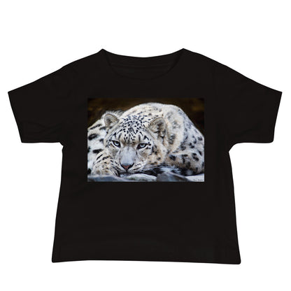 Baby Jersey Tee - Snow Leopard