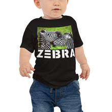 Load image into Gallery viewer, Baby Jersey Tee - Zebra Friends
