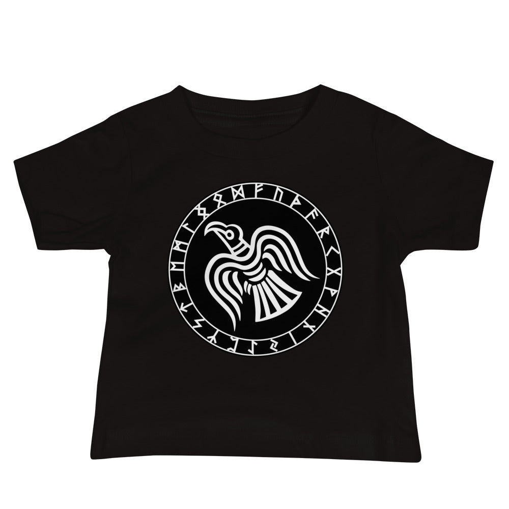 Baby Jersey Tee - Odin's Crow Flying North NW