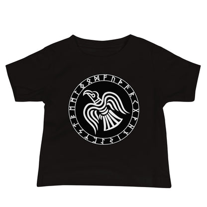 Baby Jersey Tee - Odin's Crow Flying North NW