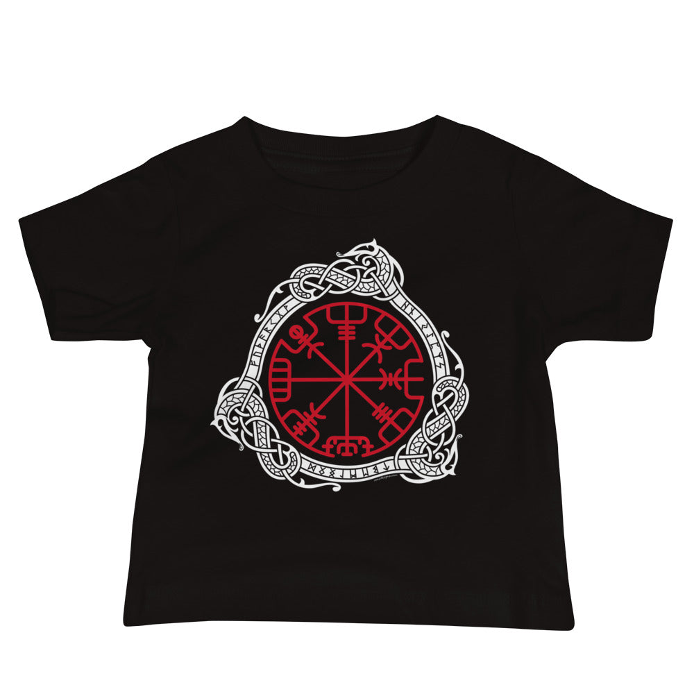 Baby Jersey Tee - Magical Norse Runic Compass