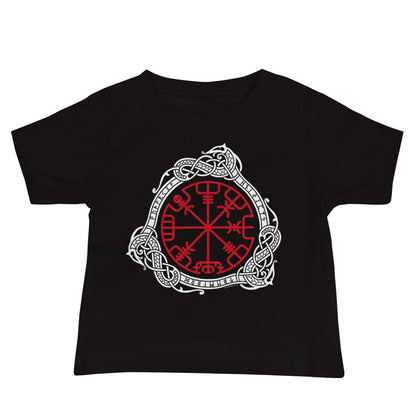 Baby Jersey Tee - Magical Norse Runic Compass