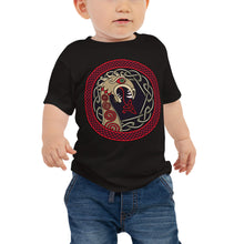 Load image into Gallery viewer, Baby Jersey Tee - Viking Ship Dragon

