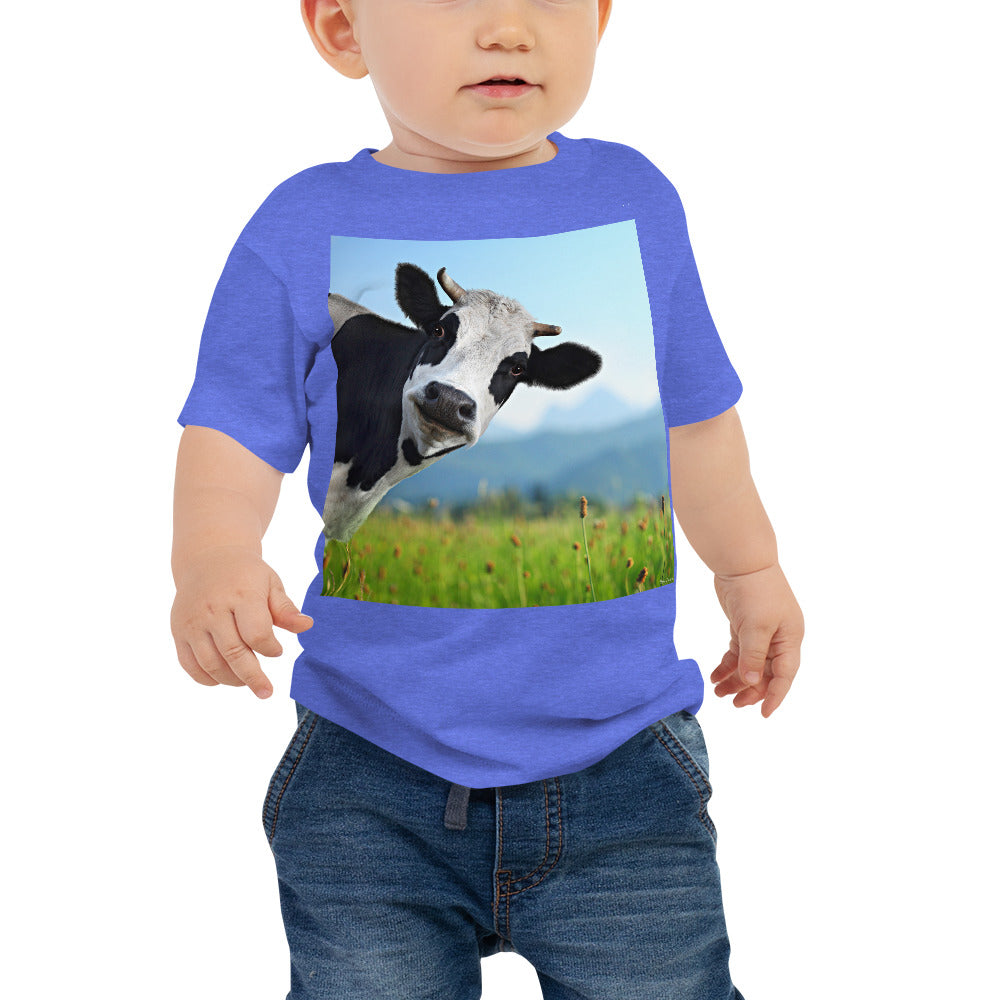 Baby Jersey Tee - Cow