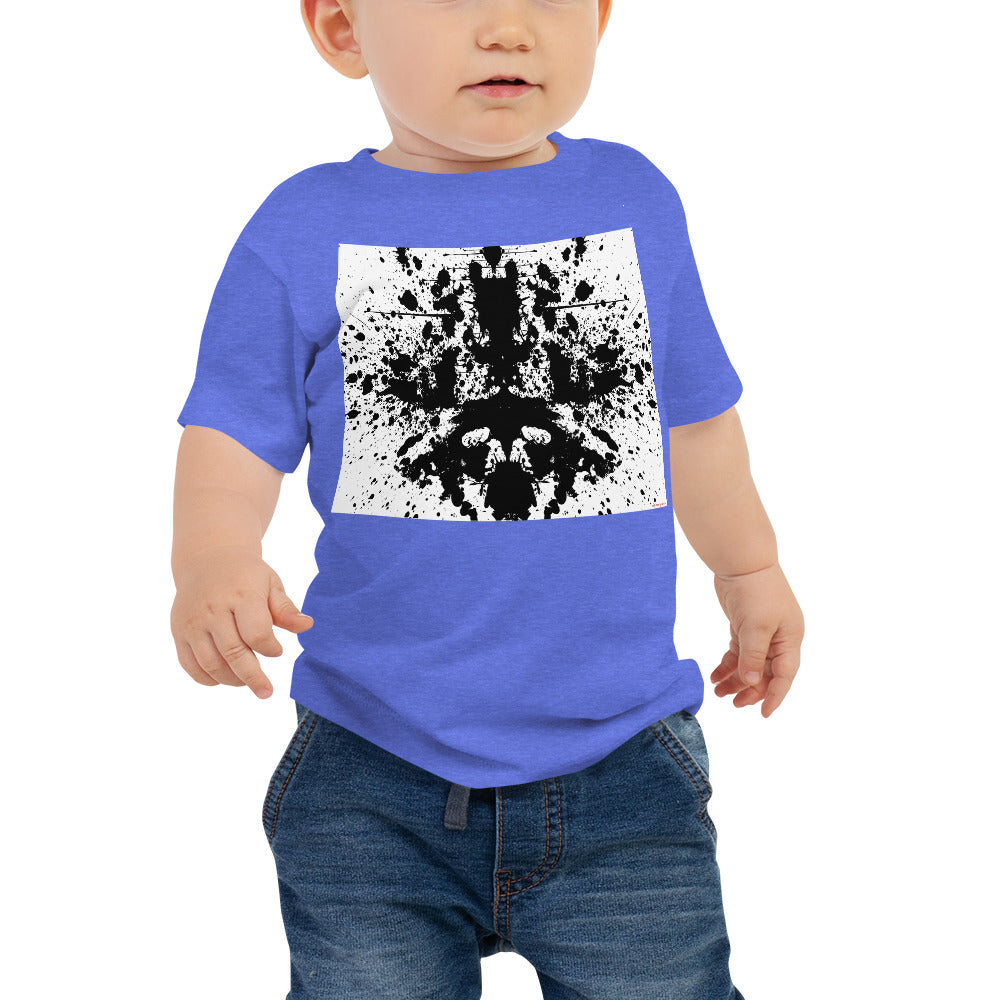 Baby Jersey Tee - Splat...or My Brain Thinking about Space - Time