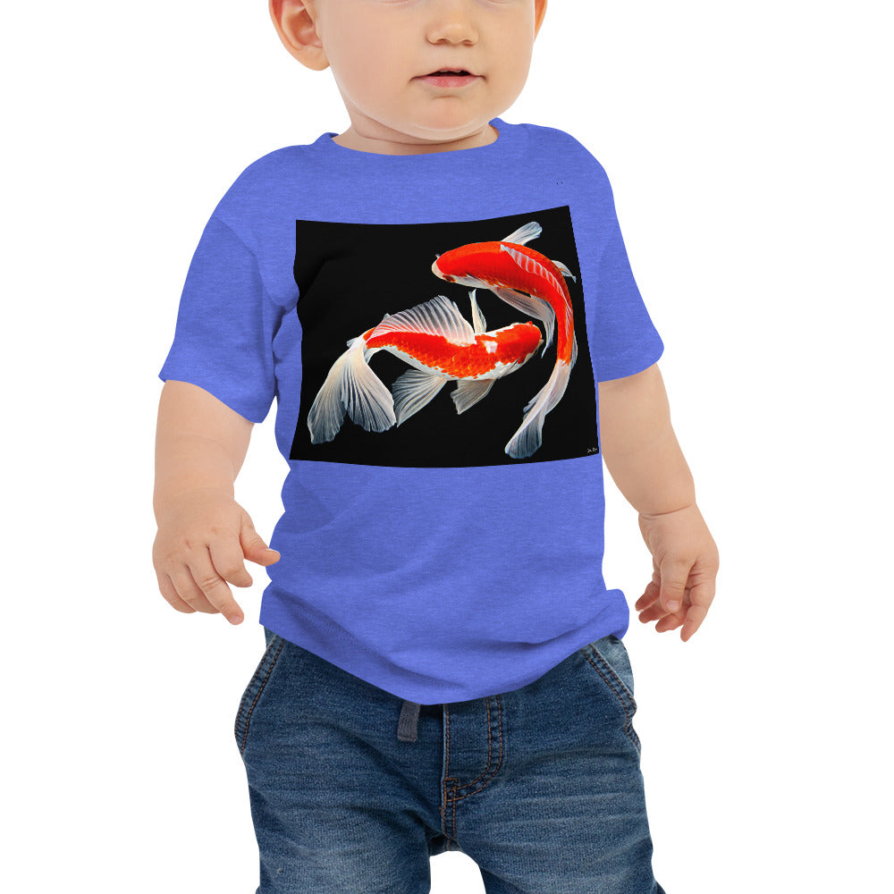 Baby Jersey Tee - Two Koi