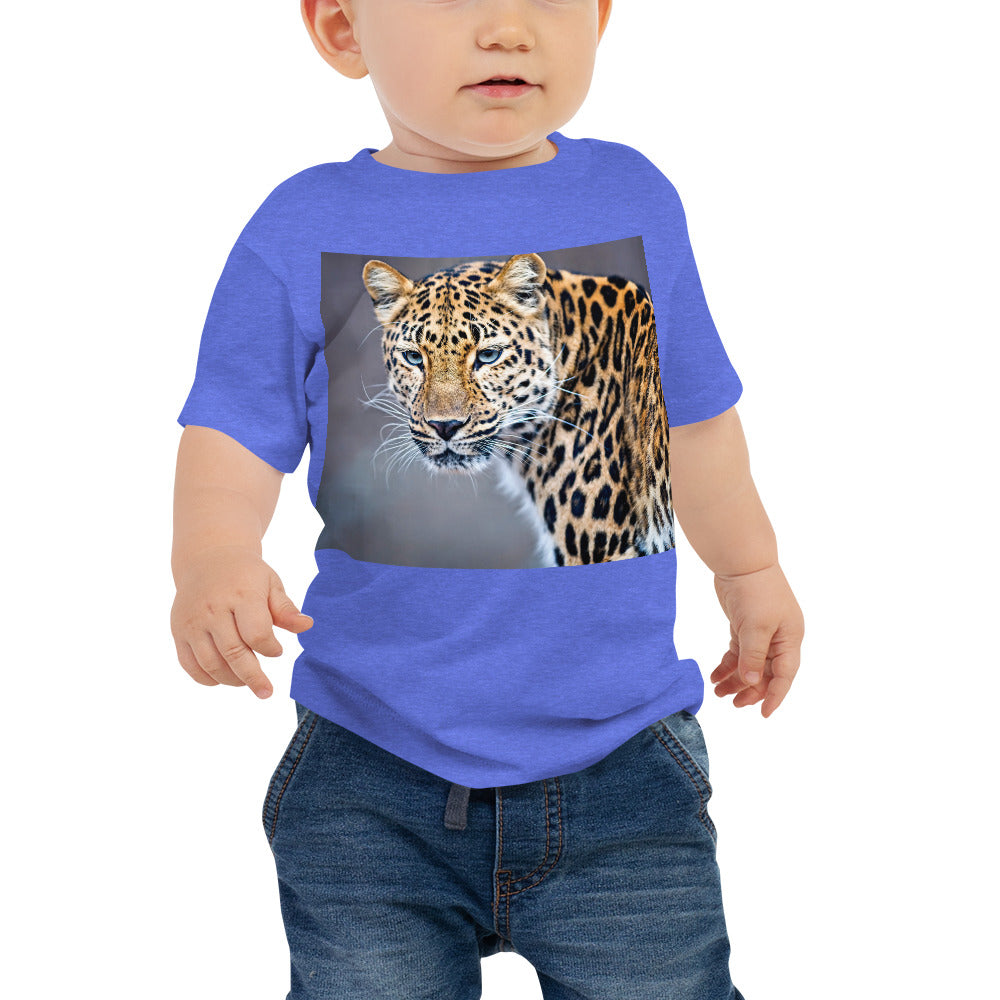 Baby Jersey Tee - Blue Eyed Leopard
